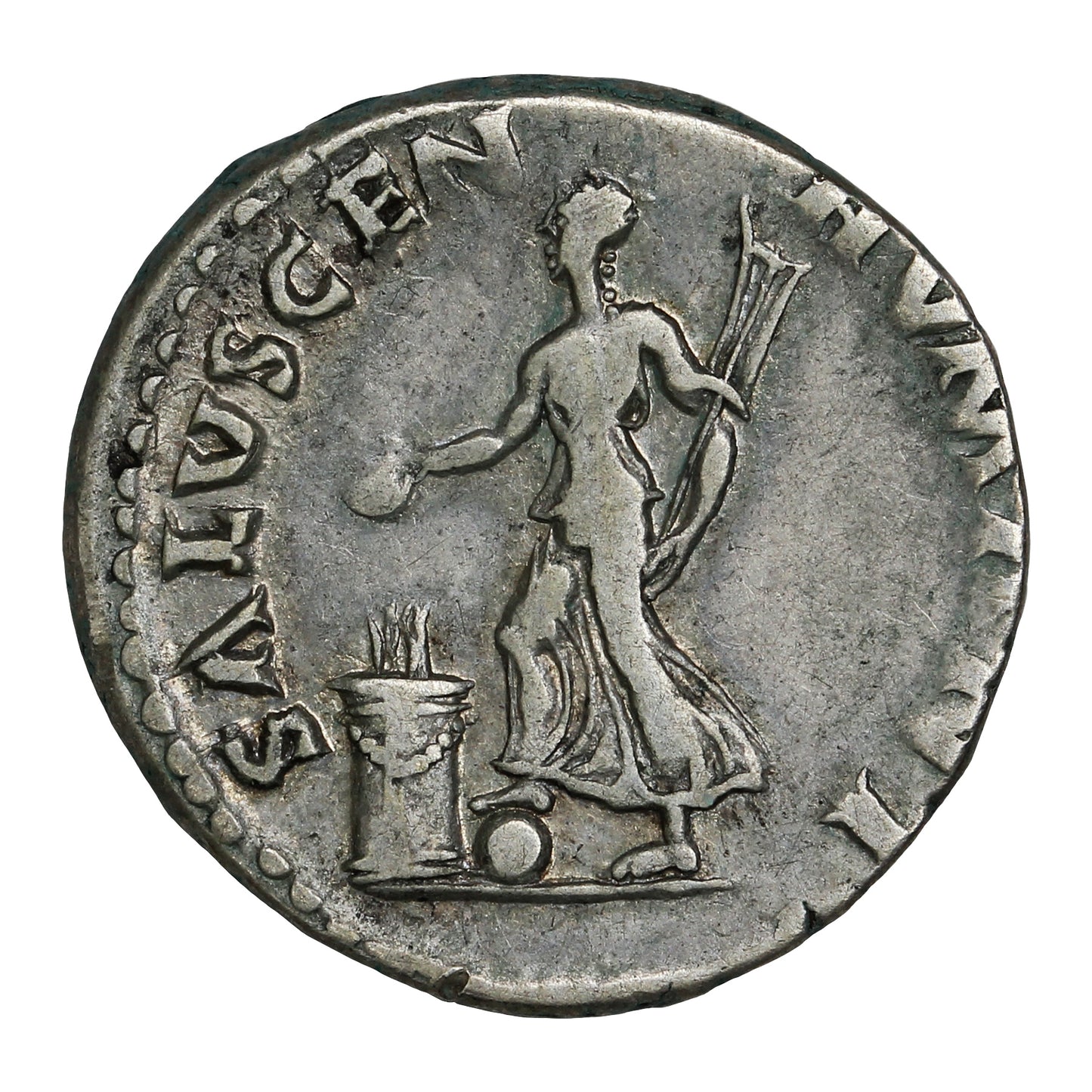 Ancient Rome 68-69AD Galba Silver Denarius VF-EF (VF30)