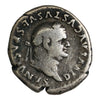 Ancient Rome 80-81AD "Death Issue" Titus - Divus Vespasian Silver Denarius F-VF (F15)