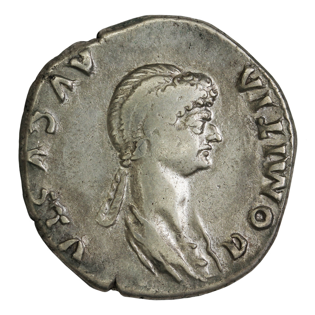 Ancient Rome 82AD Ephesus Mint Domitia Silver Cistophorus F-VF (F15)