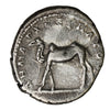 Ancient Rome 98-117AD Rev. Camel Trajan Silver Denarius EF-AU (EF45)