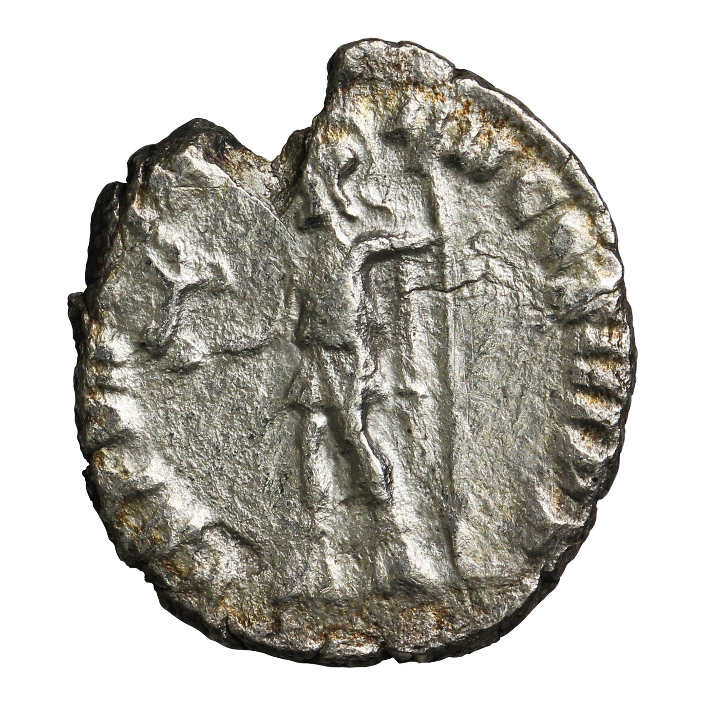 Ancient Rome 177-192AD Victory Rev. Commodus Silver Denarius Very Fine (VF20)