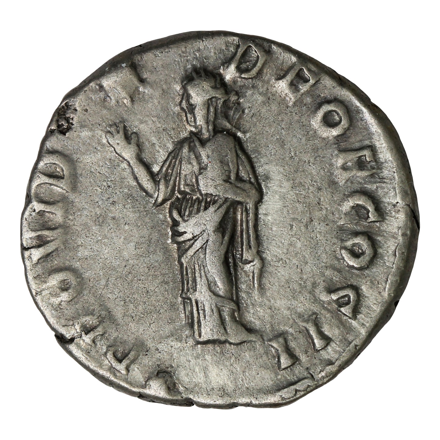 Ancient Rome 193AD S6046 Pertinax Silver Denarius Extra Fine (EF40) SCARCE