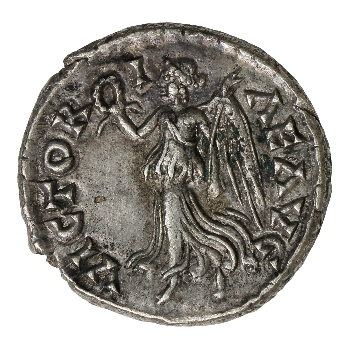 Ancient Rome 193A Victory Rev. Pescennius Niger Silver Denarius Extra Fine (EF40)