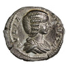 Ancient Rome 200AD Julia Domina Silver Denarius AU-UNC (AU55)