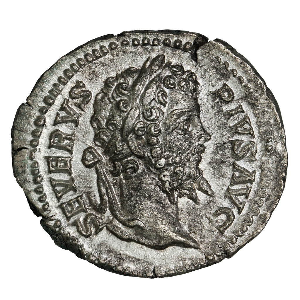 Ancient Rome 204AD S6285 Incarth Septimus Severus Silver Denarius AU-UNC (AU55)