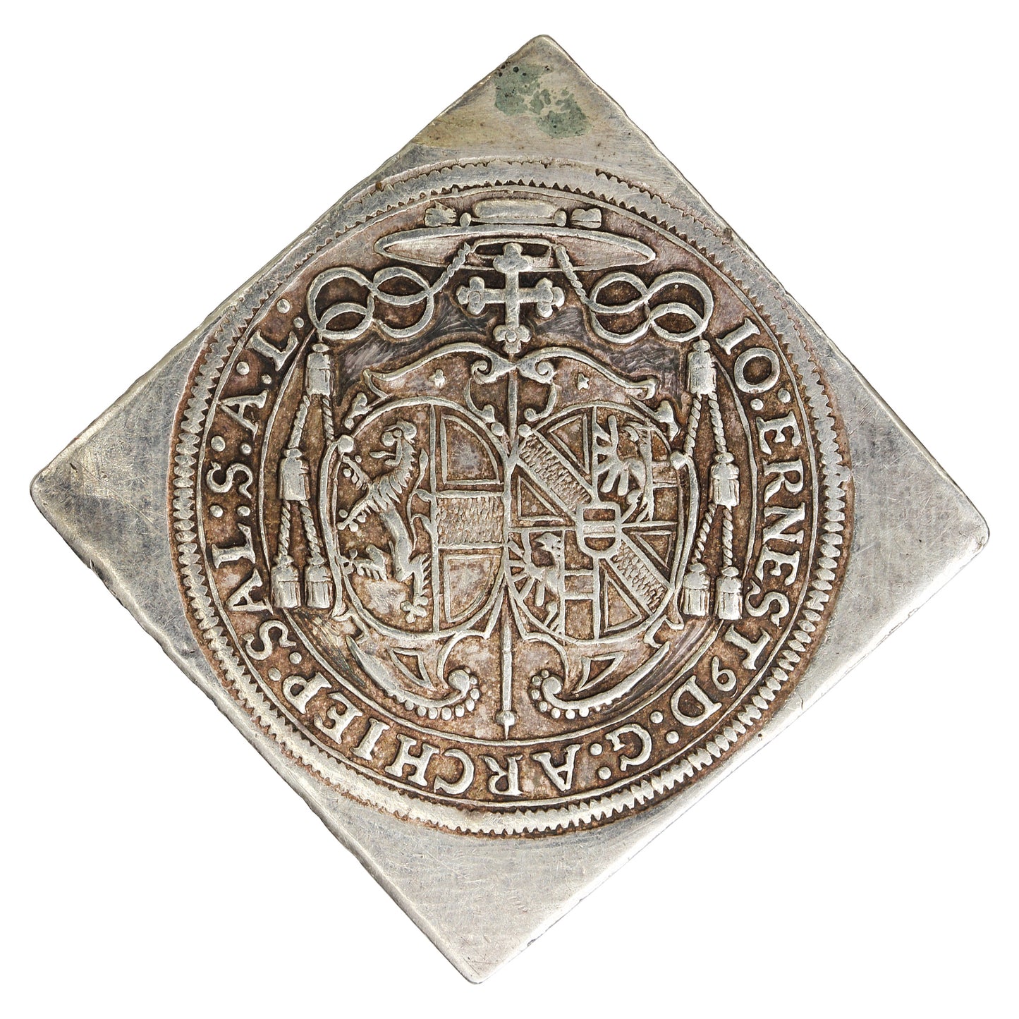 Austrian States 1687 Salzburg 1/4 KlippeThaler EF-AU (EF45)