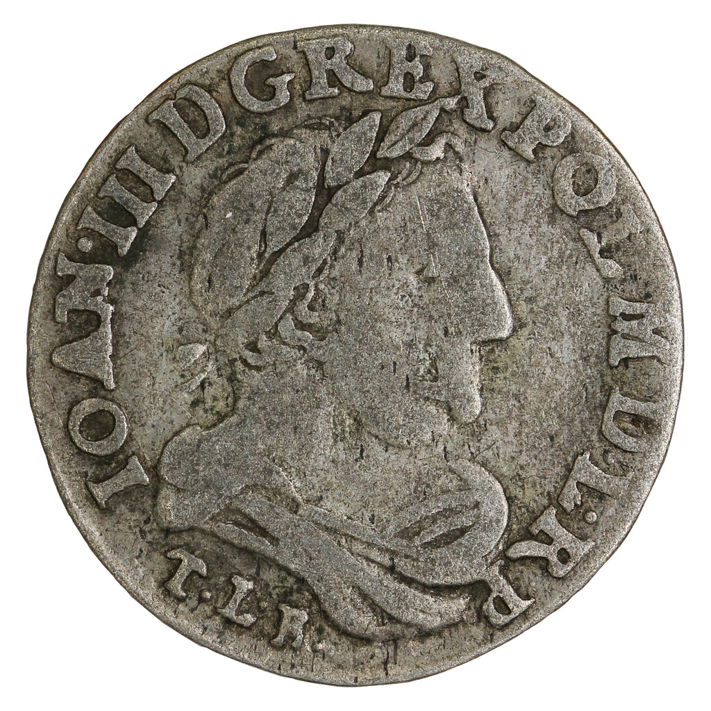 Poland 1682TLB 6 Groszy F-VF (F15)