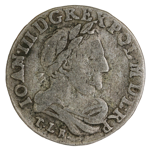 Poland 1682TLB 6 Groszy F-VF (F15)