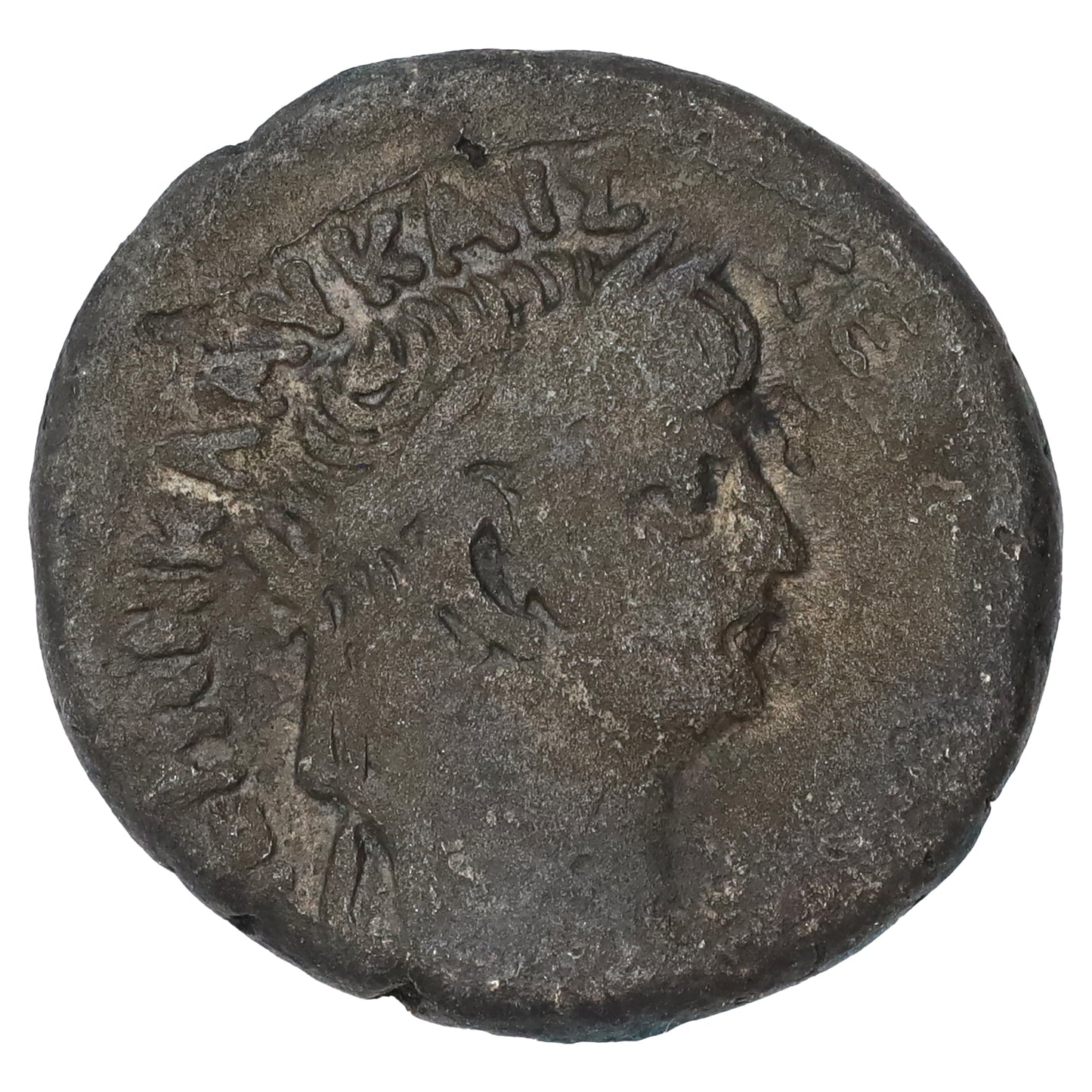 Ancient Alexandria Egypt 54-68 AD Nero/Eirene Tetradrachm Very Fine (VF20)