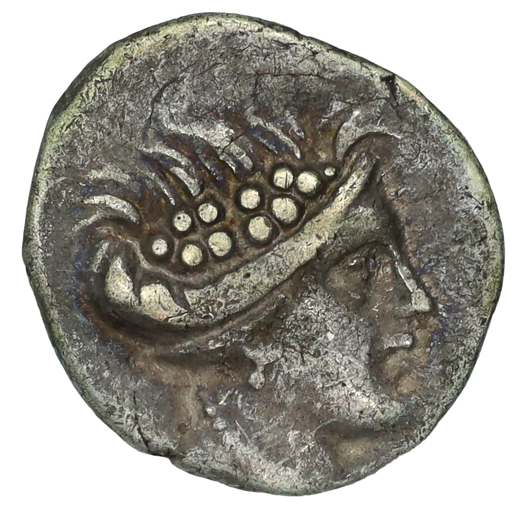Ancient Greece 3rd Century BC Euboia Histiaia Silver Tetrobol Extra Fine (EF40)
