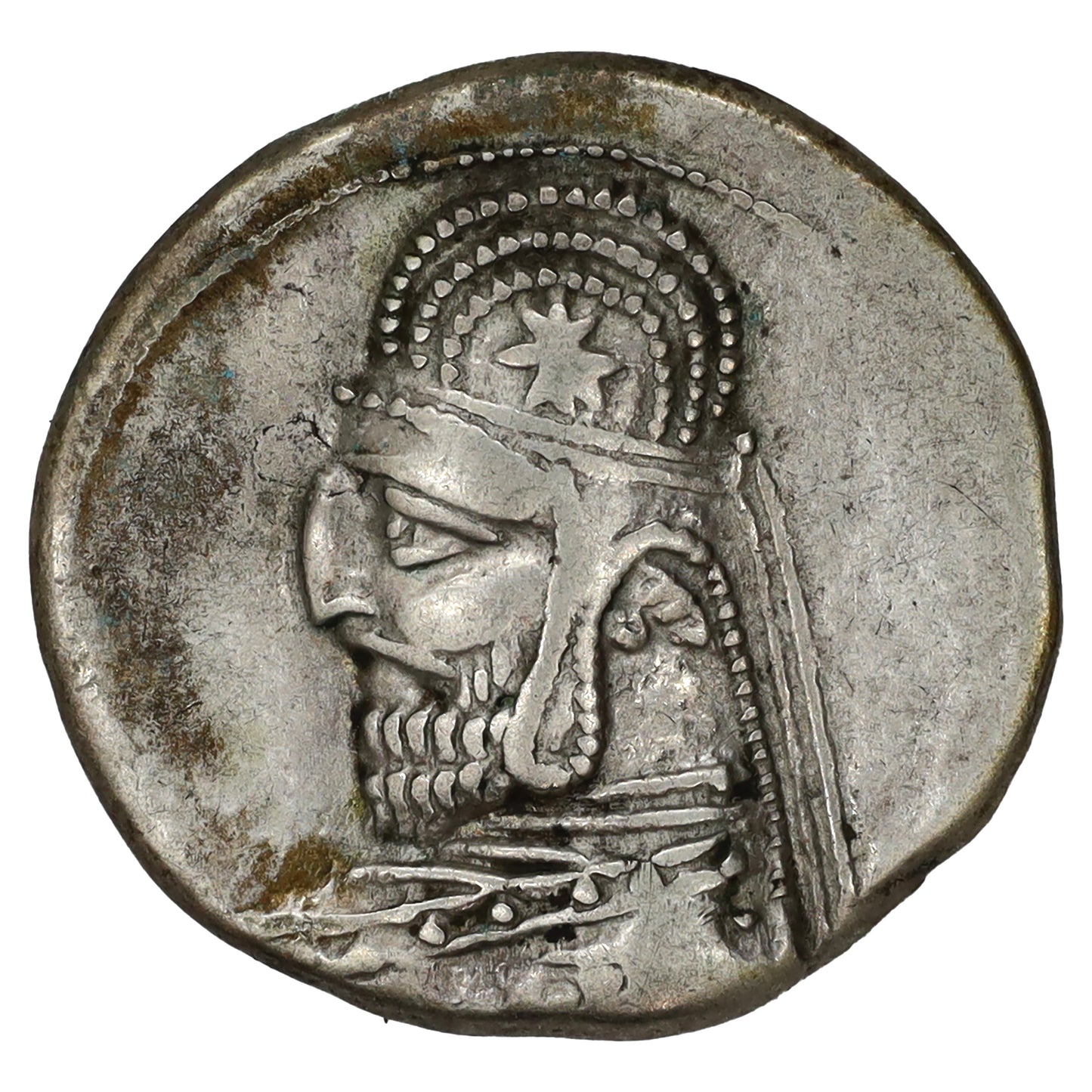 Ancient Kingdom of Parthia 87-80 BC Archer/Mithradates III Silver Drachm Extra Fine (EF40)
