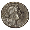 Ancient Roman Republic 82-81 BC C. Annius, L. Fabius Silver Denarius EF-AU (EF45)