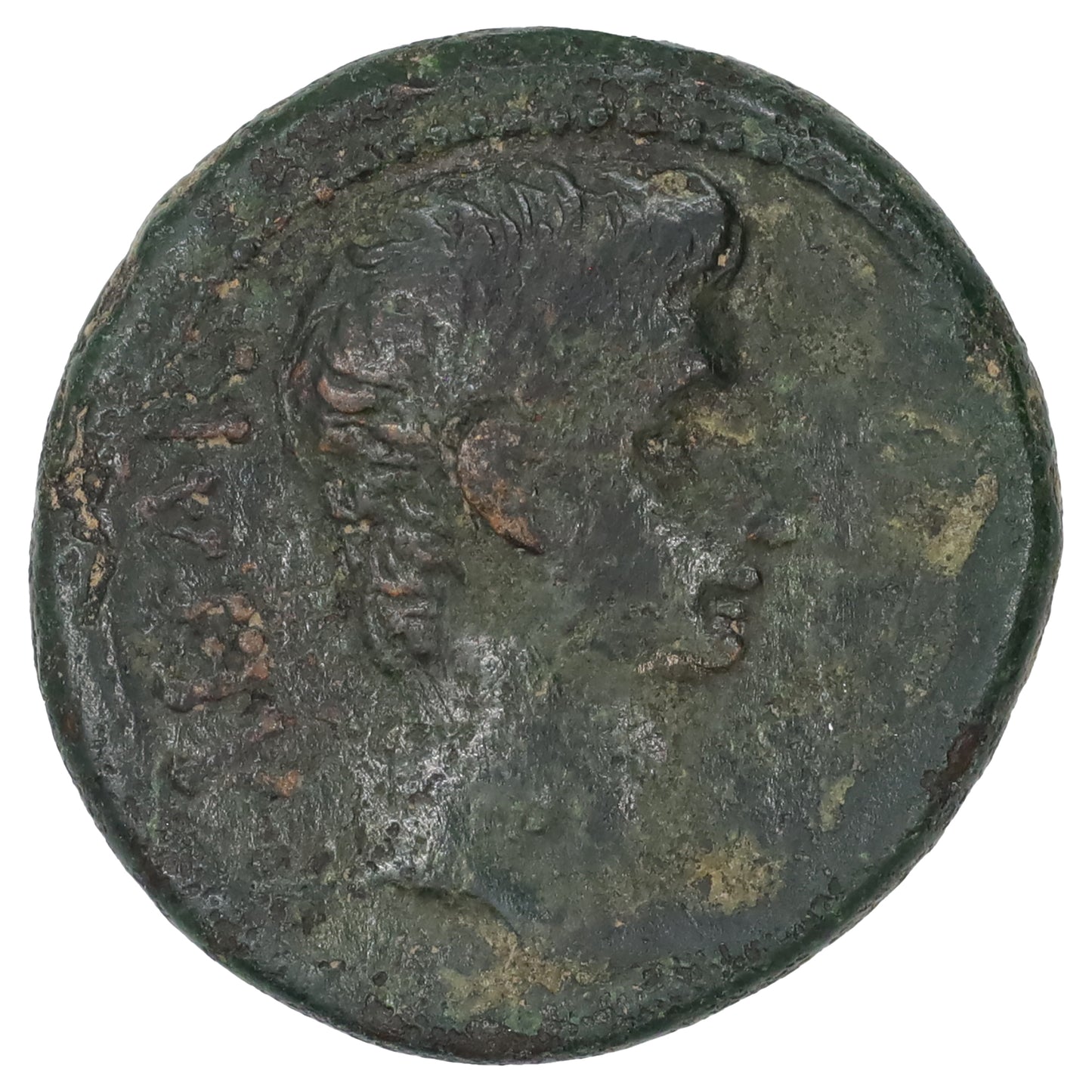 Ancient Rome 16 BC Augustus Copper As VF-EF (VF30)