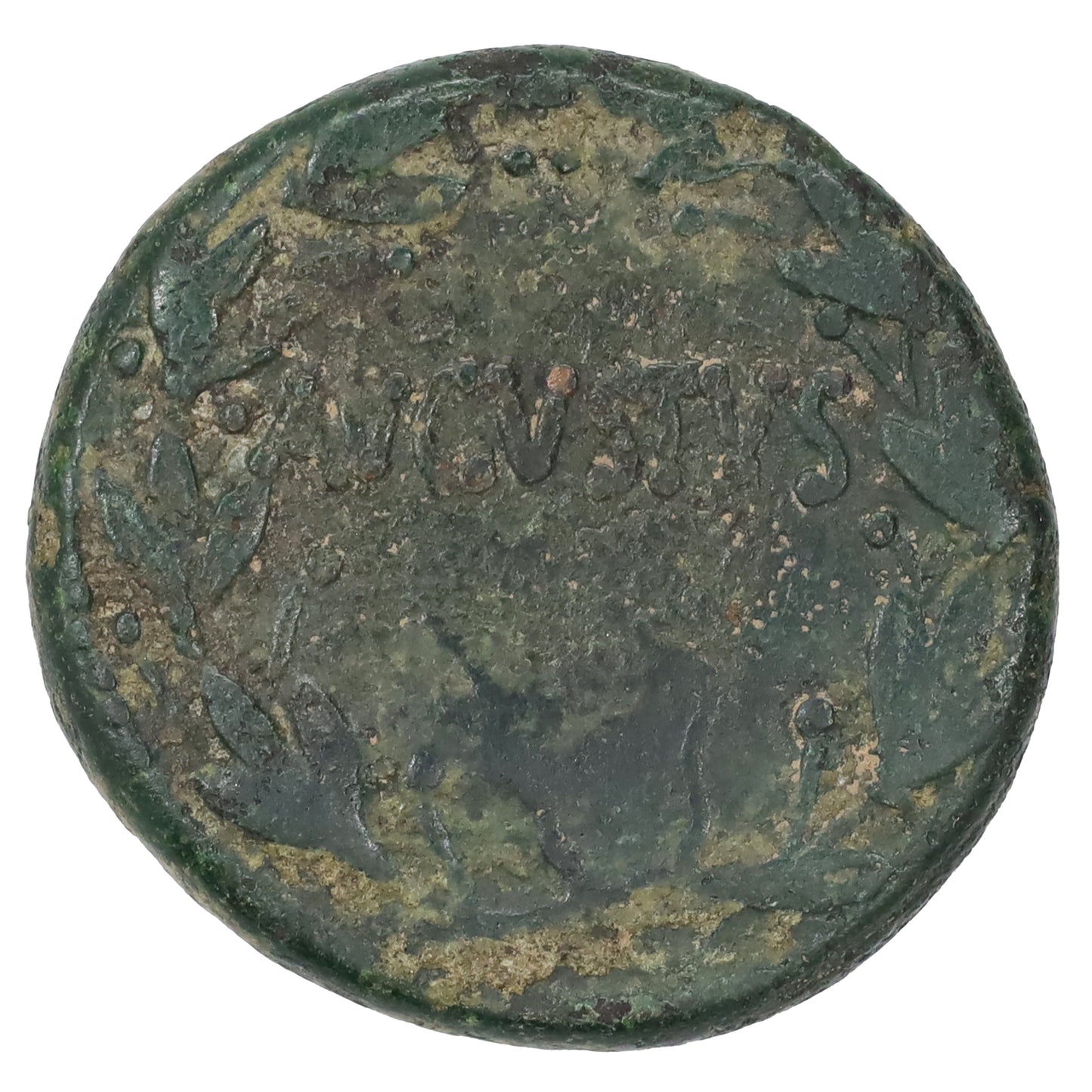 Ancient Rome 16 BC Augustus Copper As VF-EF (VF30)