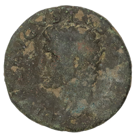 Ancient Rome 22-30 AD "Divus Augustus" Tiberius Copper As Very Fine (VF20)