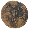 Ancient Rome 41-42 AD Claudius Libertas Copper As VF-EF (VF30)