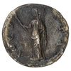 Ancient Rome 146 AD Diva Faustina Sr, Ceres Silver Denarius Extra Fine (EF40)