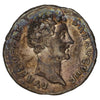 Ancient Rome 161-180 AD Marcus Aurelius, Minerva Silver Denarius VF-EF (VF30)