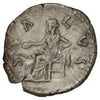 Ancient Rome 161-176 AD Faustina Jr, Salus Silver Denarius VF-EF (VF30)