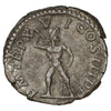 Ancient Rome 210 AD Septimius Severus, Jupiter Silver Denarius Almost Uncirculated (AU50)