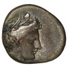 Ancient Greece 369-338 BC Head of Persephone Lokris Opuntia Silver 1/4 Stater VF-EF (VF30)