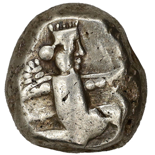 Ancient Persia Achaemenid Kingdom 420-375 BC Silver Siglos Extra Fine (EF40)