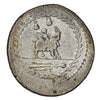 Ancient Roman Republic 85 BC Mn. Fonteius Silver Denarius EF-AU (EF45)