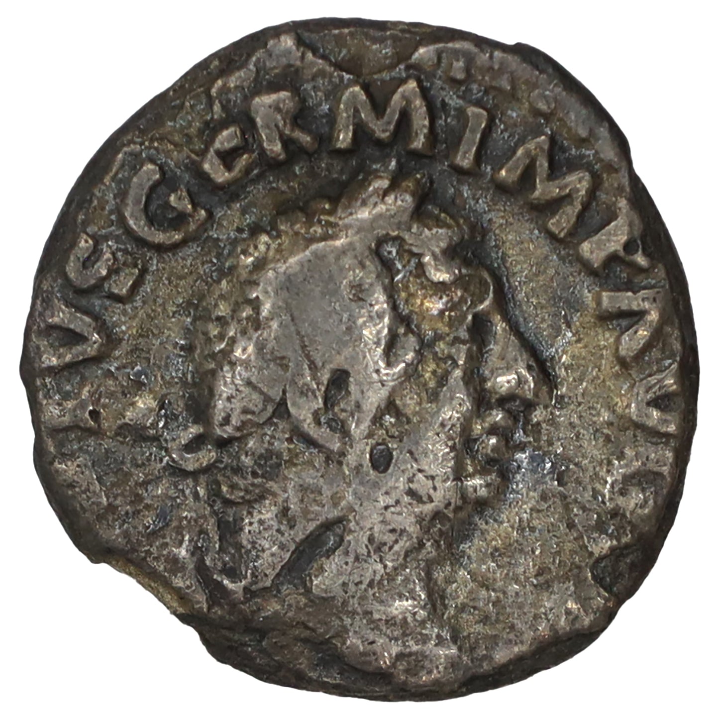 Ancient Rome 69 AD Libertas Restitvta Vitellius Silver Denarius F-VF (F15)