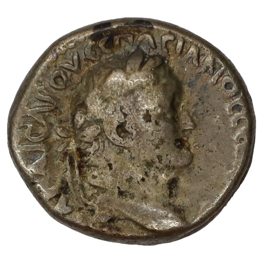 Ancient Roman Provincial 69-79 AD Cappadocia Vespasian Silver Didrachm Very Fine (VF20)