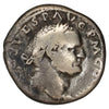 Ancient Rome 69-79 AD Avgvr Tri Pot Vespasian Silver Denarius F-VF (F15)