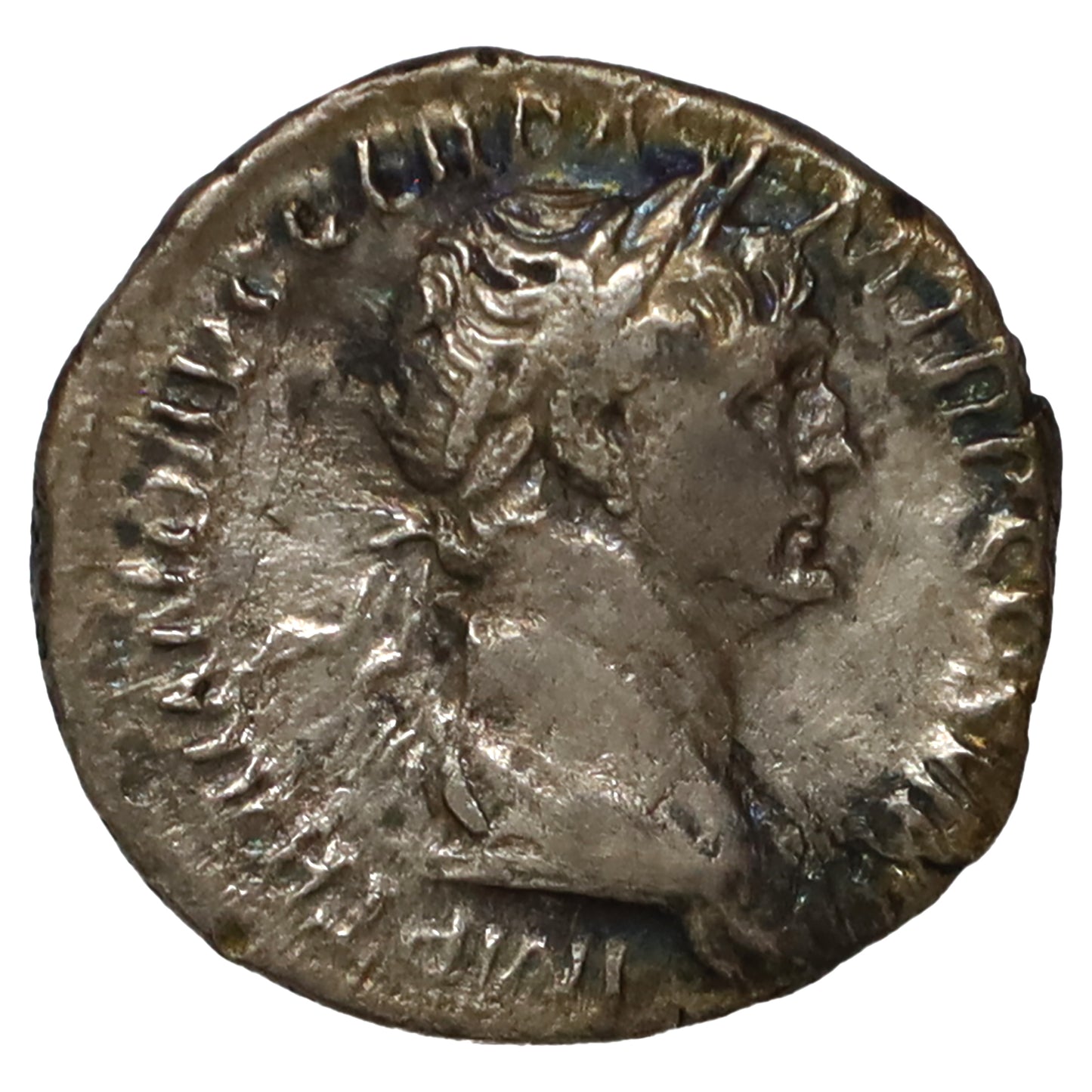 Ancient Rome 100 AD Victory Trajan Silver Quinarius VF-EF (VF30)