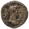 Ancient Rome 117-138 AD Pietas Hadrian Silver Denarius Very Fine (VF20)