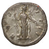 Ancient Rome 150 AD Fortuna Antoninus Pius Silver Denarius VF-EF (VF30)
