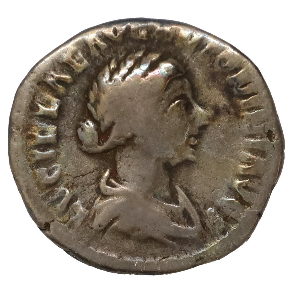Ancient Rome 164-182 AD Concordia Lucilla Silver Denarius F-VF (F15)