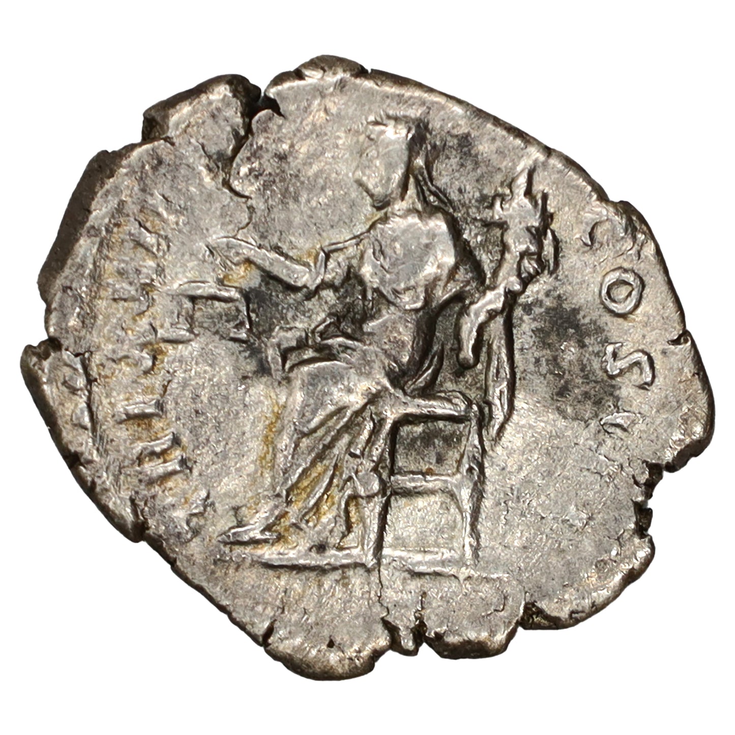 Ancient Rome 168 AD Marcus Aurelius Silver Denarius VF-EF (VF30)