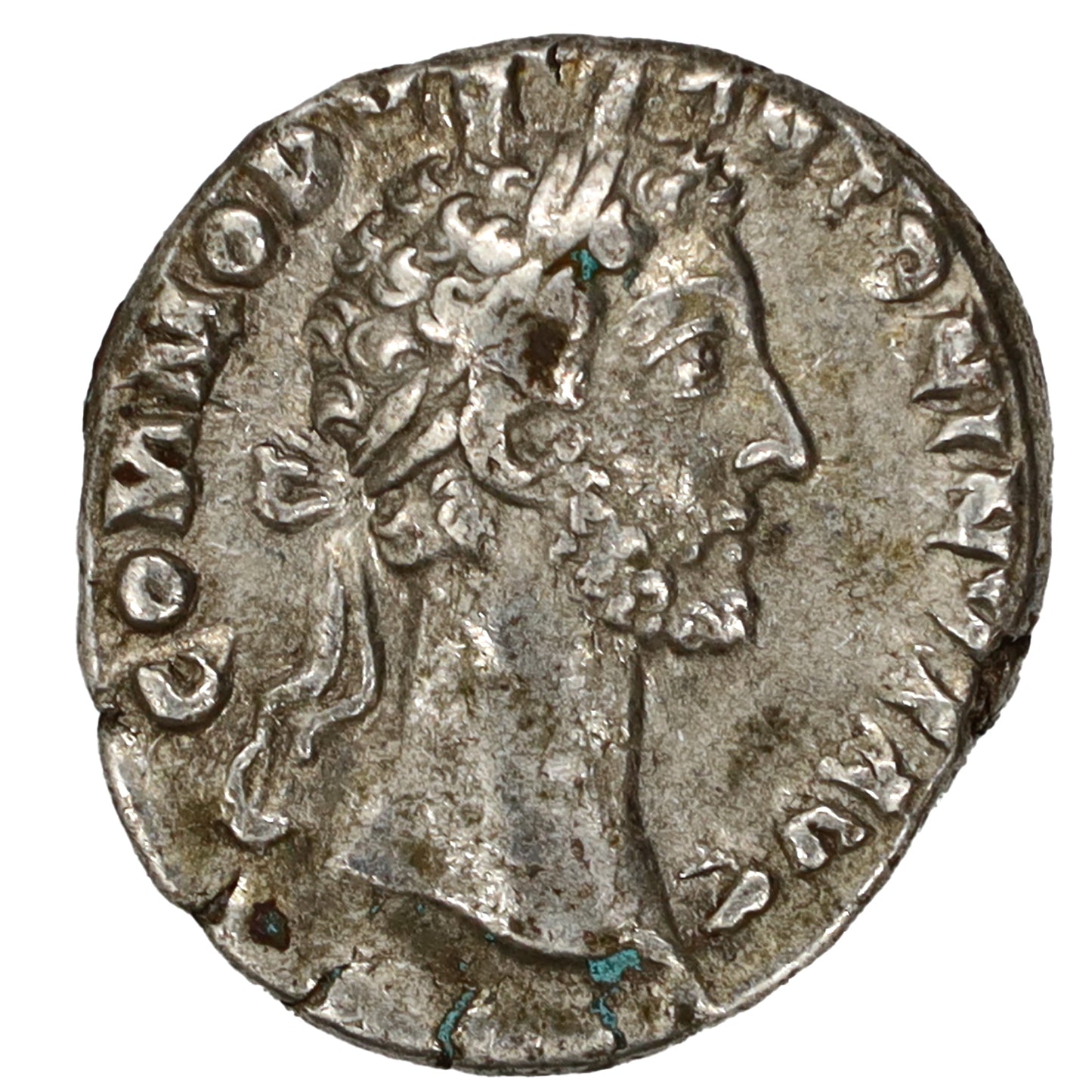 Ancient Rome 182 AD Commodus Silver Denarius VF-EF (VF30)