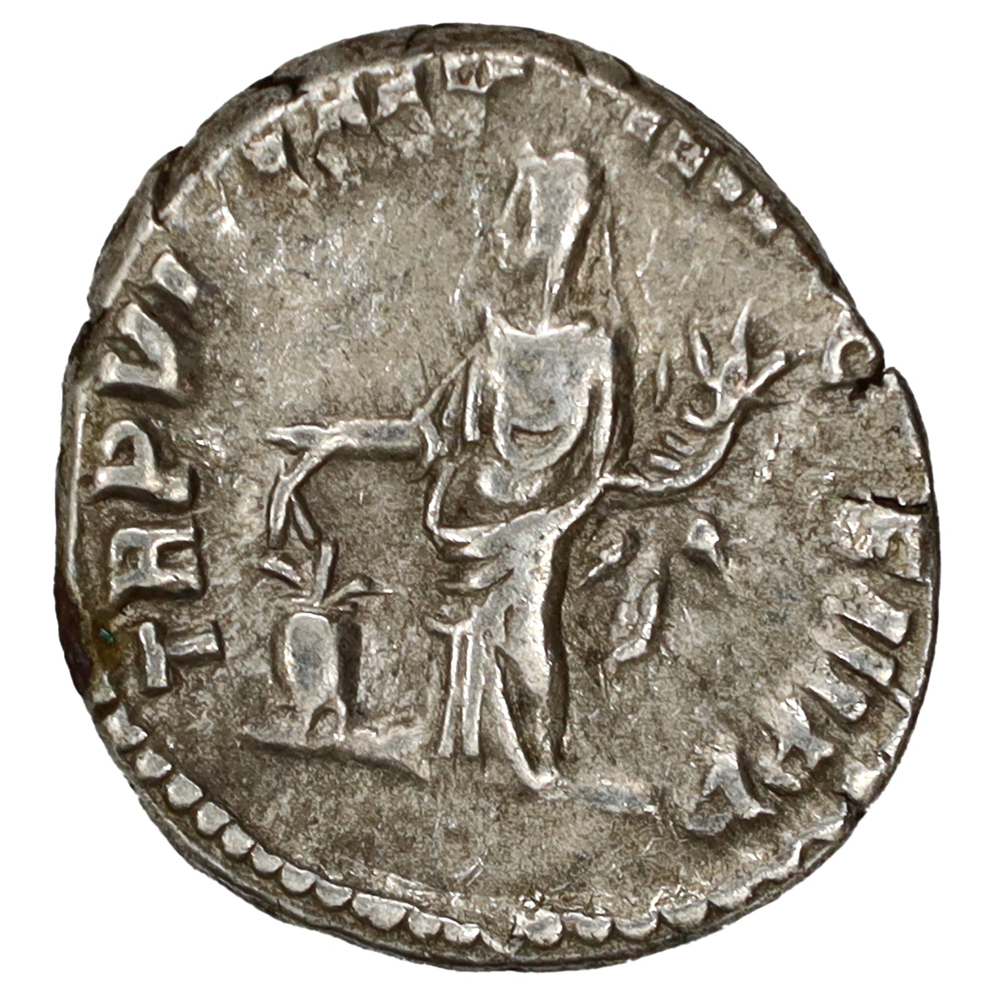 Ancient Rome 182 AD Commodus Silver Denarius VF-EF (VF30)