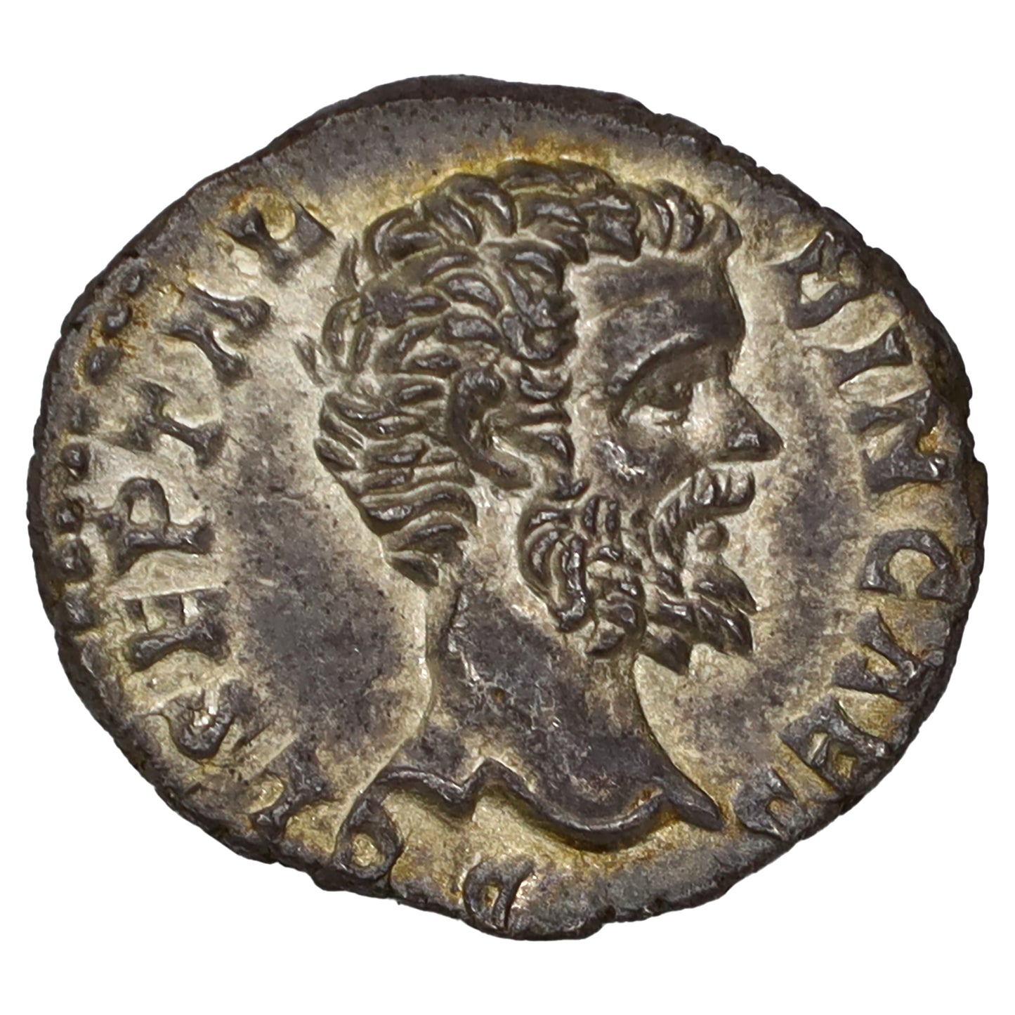 Ancient Rome 193 AD Providentia Clodius Albinus Silver Denarius AU-UNC (AU55)