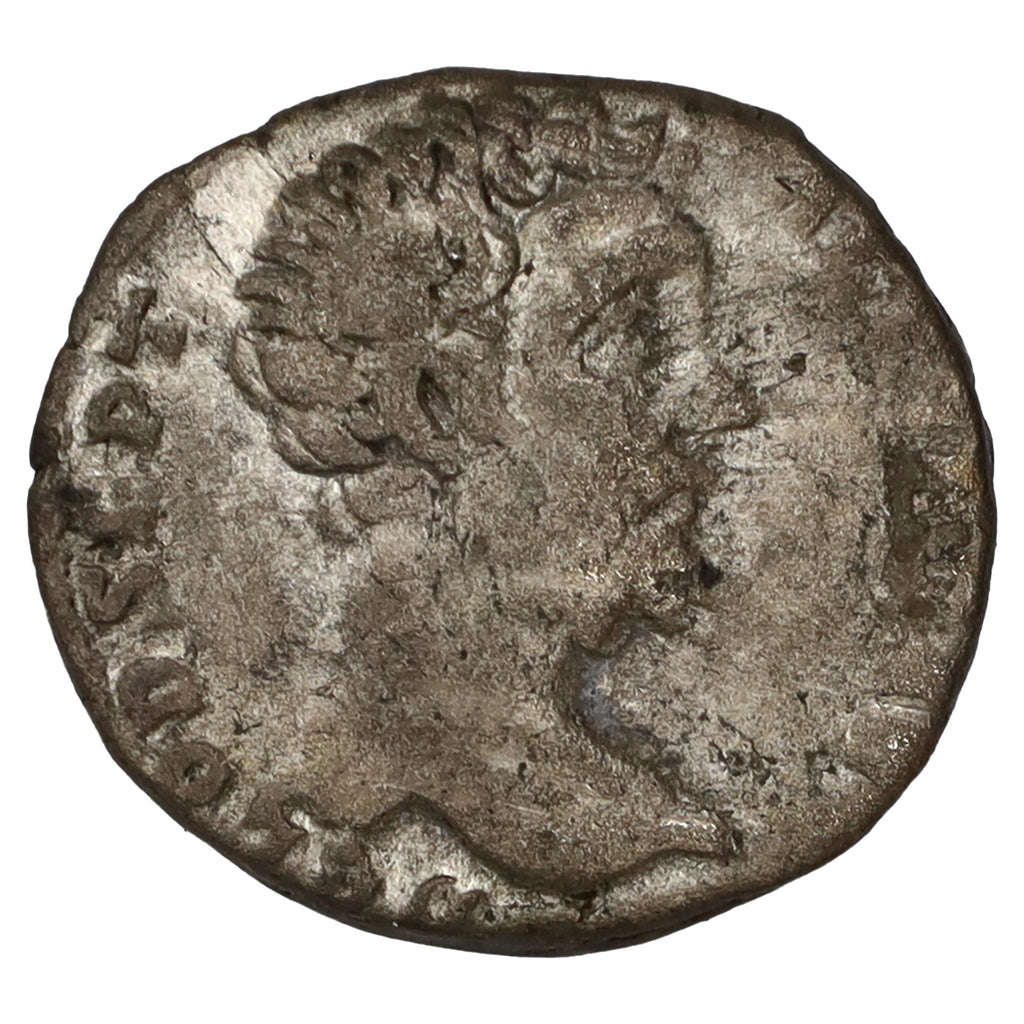 Ancient Rome 193-195 AD Minerva Clodius Albinus Silver Denarius Very Fine (VF20)
