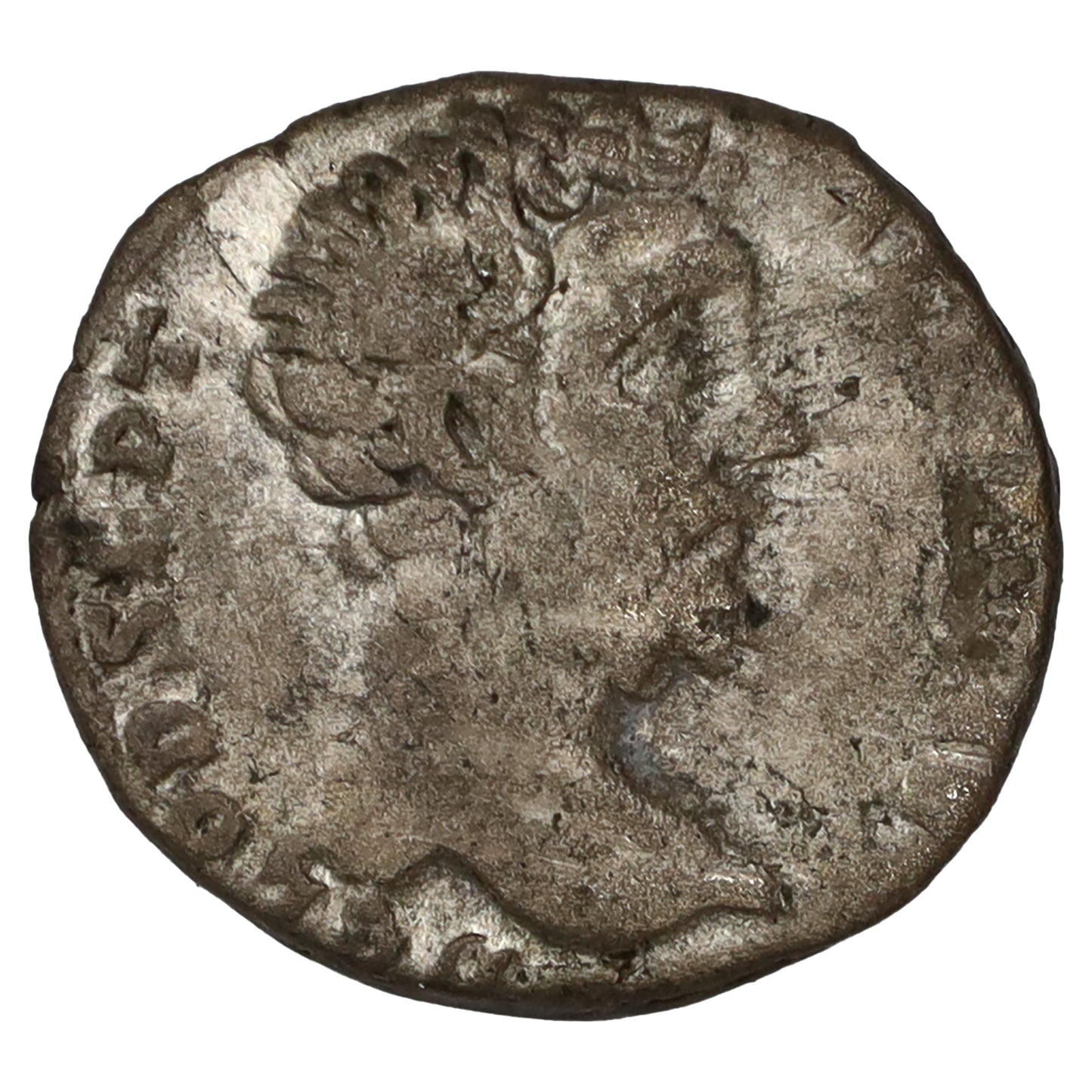Ancient Rome 193-195 AD Minerva Clodius Albinus Silver Denarius Very Fine (VF20)