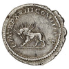 Ancient Rome 215 AD S6774 Lion Caracalla Silver Antoninanus EF-AU (EF45)