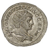 Ancient Rome 216 AD Jupiter with Thunderbolt Caracalla Silver Antoninianus AU-UNC (AU55)