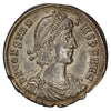 Ancient Rome 337-361 AD Constantius II Silver Heavy Siliqua Almost Uncirculated (AU50)