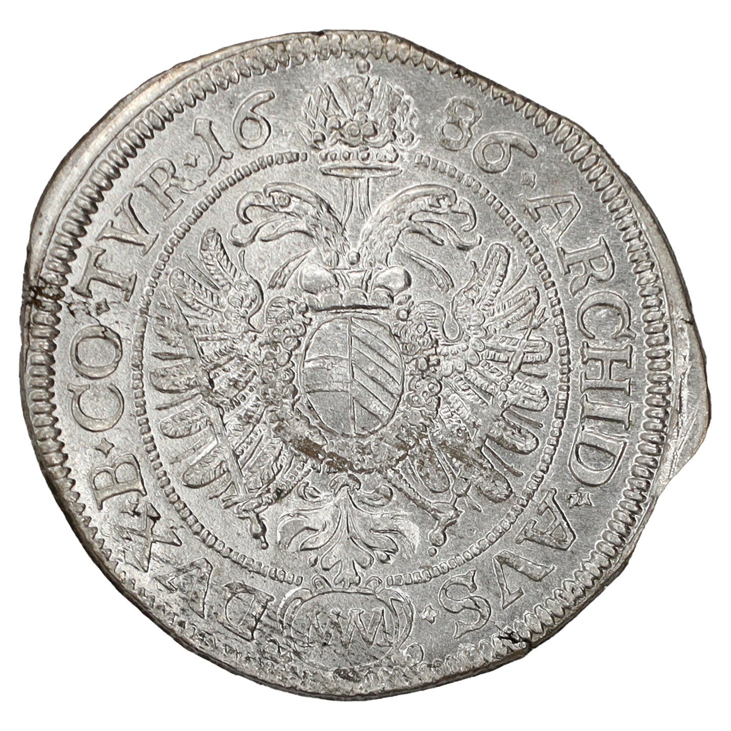 Austria 1686 Leopold I 6 Kreuzers Brilliant Uncirculated (MS63)