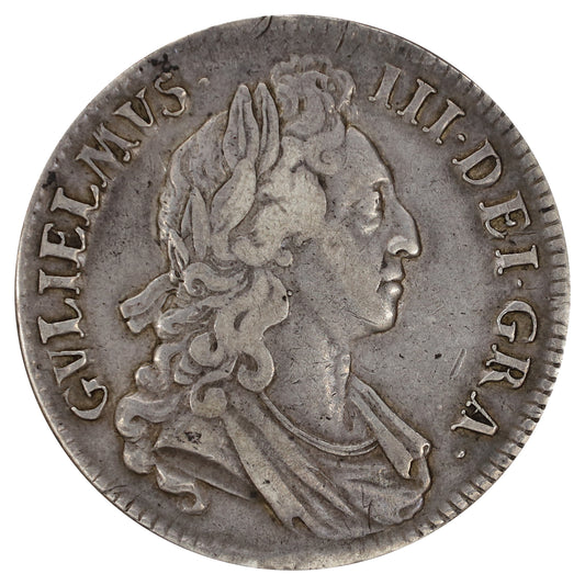 England 1696 William III Crown Very Fine (VF20)