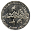 1980 Manitoulin Island, Ontario, Trade Dollar Token: Home of the Odawas