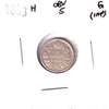 1883H Obverse 5 Canada 5-cents Good (G4) Scratched, Cleaned or Impaired