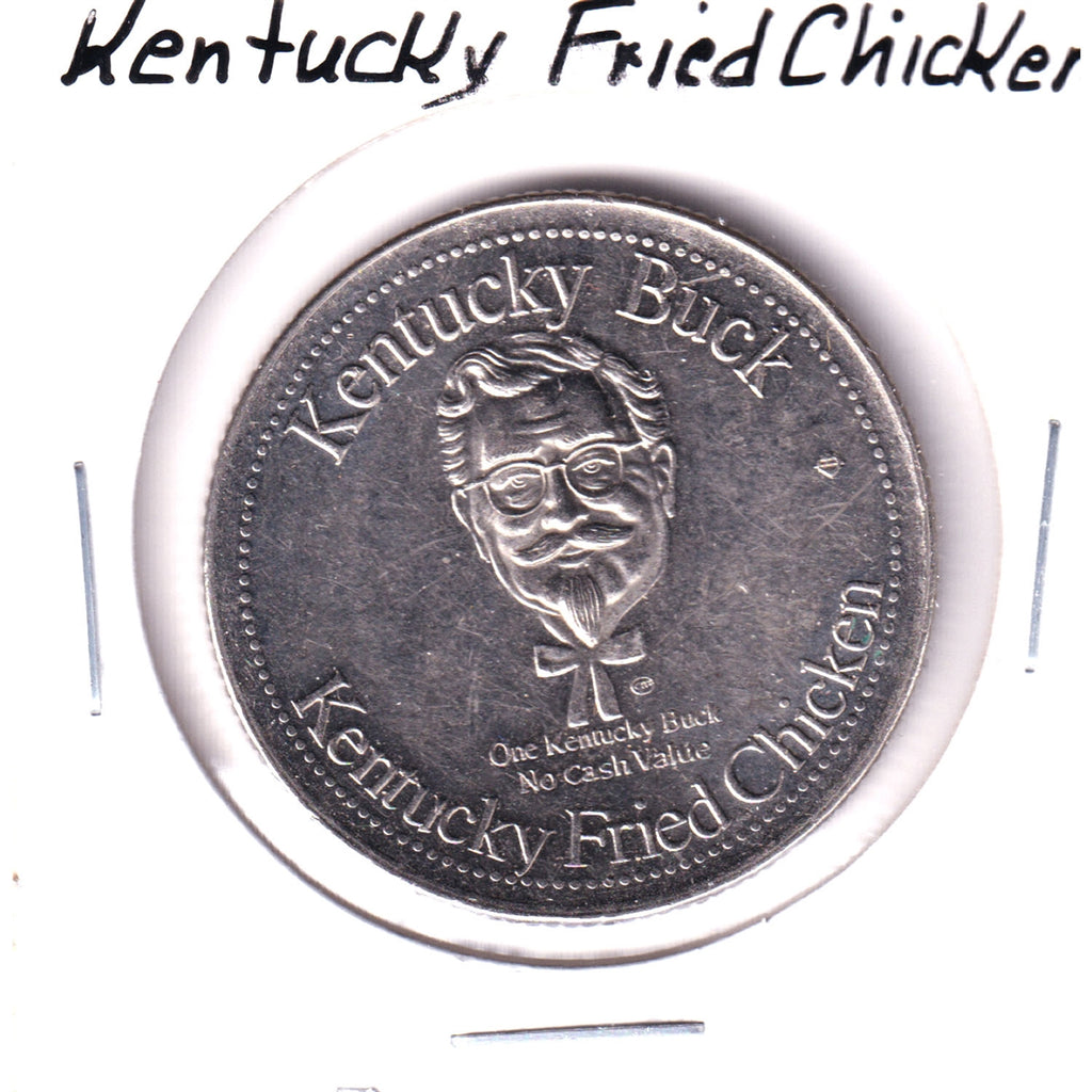 Kentucky Fried Chicken 25th Anniversary Kentucky Buck Trade Dollar Token