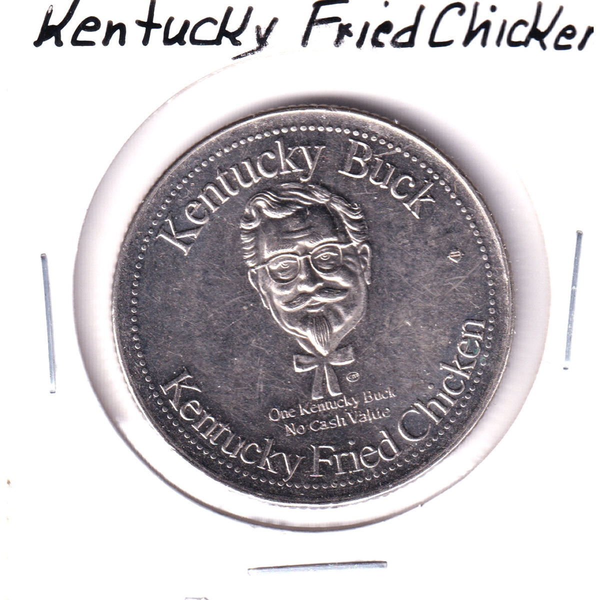 Kentucky Fried Chicken 25th Anniversary Kentucky Buck Trade Dollar Token