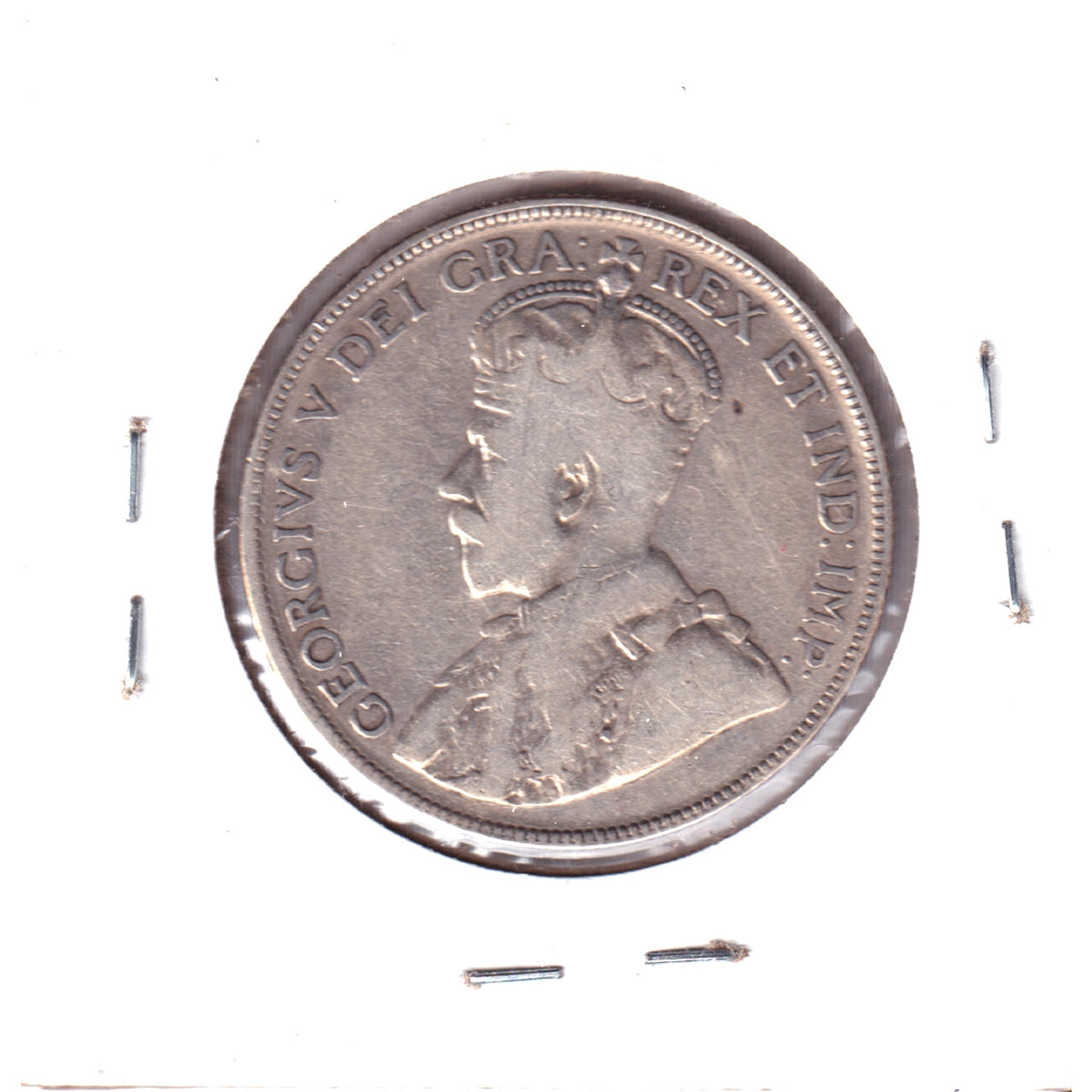 1931 Canada 50-cents VG-F (VG10) Scratched, cleaned, or impaired